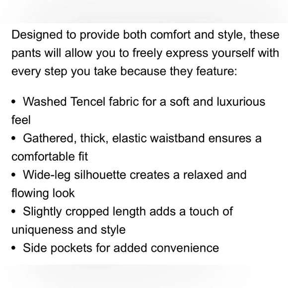 Three Bird Nest Wide Leg Denim pant - Picture 2 of 6